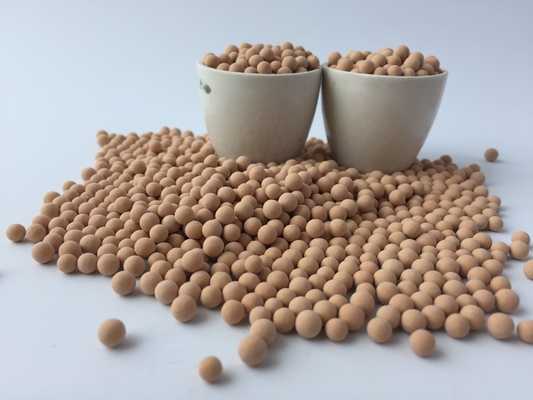 qualité  Granular 4A Molecular Sieve Desiccant With Compressive Strength 85N For Desiccation Usine