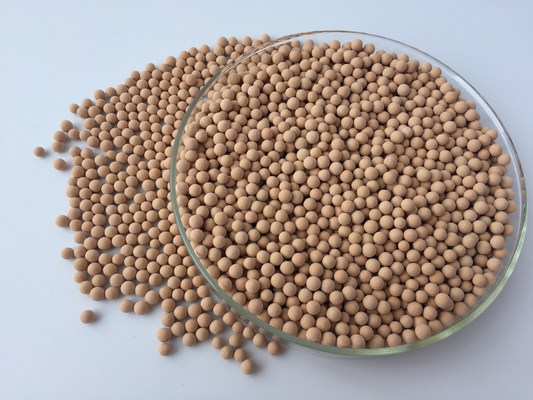 Type commercial 4A de tamis moléculaire granulaire avec l'adsorption ≥21% 25kg/Bag d'humidité