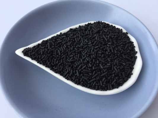 temps adsorbant granulaire du noir 2X50S Adsorprion de tamis moléculaire de carbone de 1.1mm - de 1.2mm