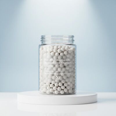 Adsorbant Tamis Moléculaire à Haute Capacité d'Adsorption avec Taux d'Adsorption 2*58s et Stabilité Thermique Jusqu'à 400°C